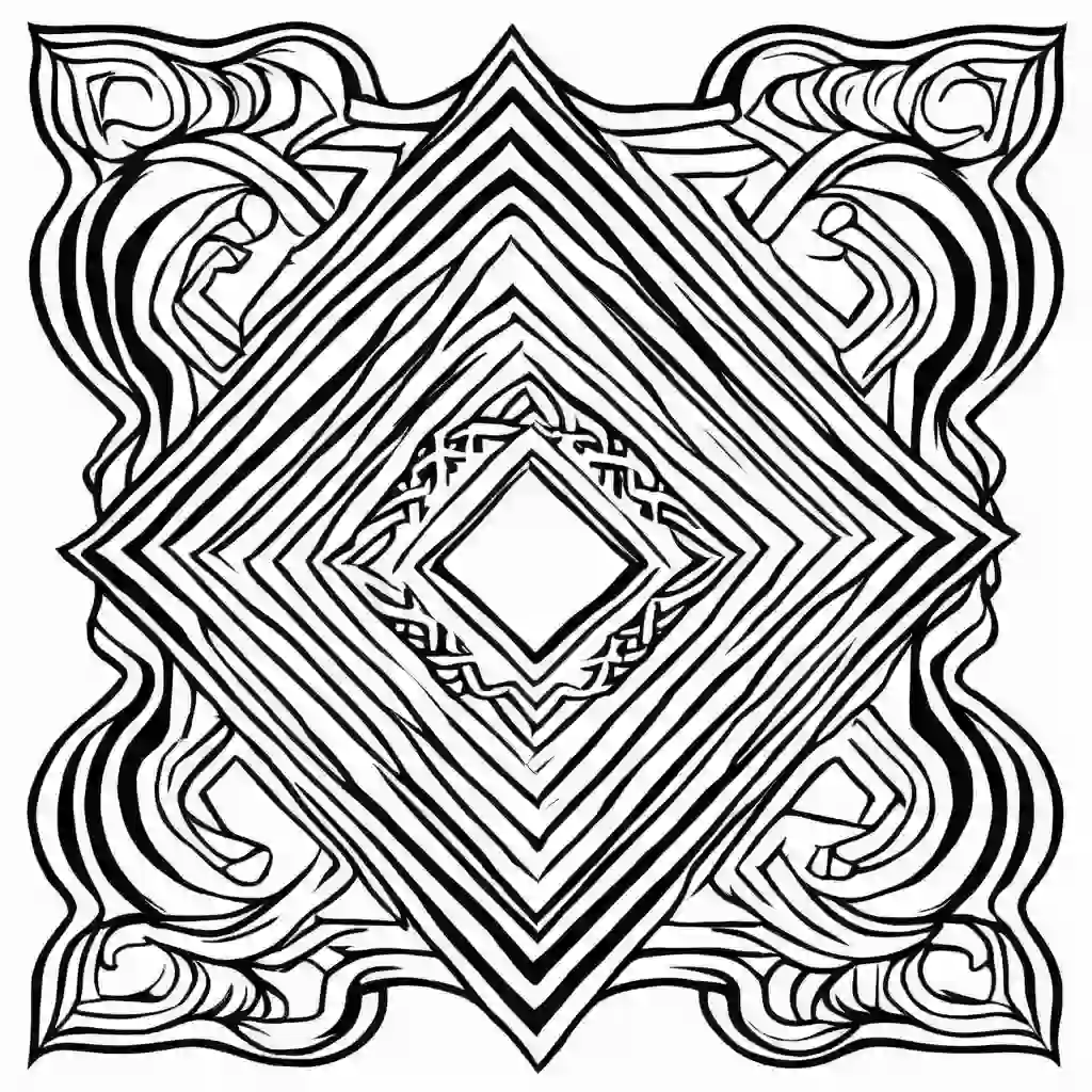 Bandanas coloring pages